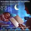 imageCupohus Aurora Moon Star Projector Night Light with Bluetooth Music Speaker Galaxy Starry Sky LED Timing Starlight Projector for Bedroom Kids Room Decor with Remote Control