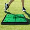 imageCupohus Golf Hitting Mat Precision Pro Swing Mat for Path Feedback Golf Training Chipping Aid with Replaceable Thickened Artificial Turf Golf Accessories Gift for Adults for IndoorOutdoor 13quotx17quot