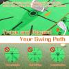 imageCupohus Golf Hitting Mat Precision Pro Swing Mat for Path Feedback Golf Training Chipping Aid with Replaceable Thickened Artificial Turf Golf Accessories Gift for Adults for IndoorOutdoor 13quotx17quot
