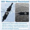 imageCupohus Heated RV Water Hose 100FT x 58quotID  Freeze Proof to 45 SelfRegulating Safe for Drinking Water  Prevents Frozen ampamp Burst Pipes for Winter Camping Easy Setup75FT Heated Water Hose