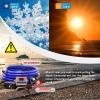 imageCupohus Heated Water Hose for RV 30FT Drinking 50 Upgrade with Digital Display Thermostat to Keep Fresh Water Running in Winter Freezing Temperatures Down to 45 Electric Camper Garden Hose Heater30FT