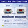 imageCupohus Heated Water Hose for RV 30FT Drinking 50 Upgrade with Digital Display Thermostat to Keep Fresh Water Running in Winter Freezing Temperatures Down to 45 Electric Camper Garden Hose Heater30FT