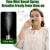 imageCupohus Nasal Spray Bottle 3 Pcs 30ML1oz Cobalt Blue Glass Refillable Fine Mist Sprayers Atomizers Travel Sized Empty Nasal Sprayer with Funnels and LabelsGreen