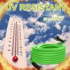 imageCupohus RV Water Hose 10FT with Strain Relief Ends KinkResistant Drinking Water Hose 58ID Potable Food Grade Hose with Storage Strap for RV Marine Camper Truck Car GardenGreen