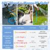 imageCupohus RV Water Hose 10FT with Strain Relief Ends KinkResistant Drinking Water Hose 58ID Potable Food Grade Hose with Storage Strap for RV Marine Camper Truck Car GardenBlue
