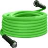 imageCupohus RV Water Hose 10FT with Strain Relief Ends KinkResistant Drinking Water Hose 58ID Potable Food Grade Hose with Storage Strap for RV Marine Camper Truck Car GardenGreen
