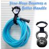 imageCupohus RV Water Hose 10FT with Strain Relief Ends KinkResistant Drinking Water Hose 58ID Potable Food Grade Hose with Storage Strap for RV Marine Camper Truck Car GardenBlue