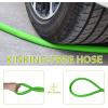 imageCupohus RV Water Hose 10FT with Strain Relief Ends KinkResistant Drinking Water Hose 58ID Potable Food Grade Hose with Storage Strap for RV Marine Camper Truck Car GardenGreen