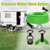 imageCupohus RV Water Hose 10FT with Strain Relief Ends KinkResistant Drinking Water Hose 58ID Potable Food Grade Hose with Storage Strap for RV Marine Camper Truck Car GardenGreen