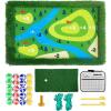imageCupohus Stable Floating Golf Green for Pool35quotx 24quot Floating Chipping Green Practice Mat Adult Fun Backyard Water Golf Games Gift Support Training Competition for 4 Golfers Hard Model47 x 35