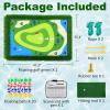 imageCupohus Stable Floating Golf Green for Pool35quotx 24quot Floating Chipping Green Practice Mat Adult Fun Backyard Water Golf Games Gift Support Training Competition for 4 Golfers Hard Model47 x 35