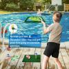 imageCupohus Stable Floating Golf Green for Pool35quotx 24quot Floating Chipping Green Practice Mat Adult Fun Backyard Water Golf Games Gift Support Training Competition for 4 Golfers Hard Model35 x 24