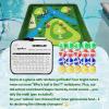 imageCupohus Stable Floating Golf Green for Pool35quotx 24quot Floating Chipping Green Practice Mat Adult Fun Backyard Water Golf Games Gift Support Training Competition for 4 Golfers Hard Model47 x 35