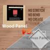 imageCupohus Unfinished Wood Boards Canvas for Painting 5 Packs 34 Deep Cupohus 8 x 8 Wooden Cradled Panels for Pouring Art Crafts Paints and More12 x 12