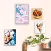 imageCupohus Unfinished Wood Boards Canvas for Painting 5 Packs 34 Deep Cupohus 8 x 8 Wooden Cradled Panels for Pouring Art Crafts Paints and More8 x 10