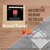 imageCupohus Unfinished Wood Boards Canvas for Painting 5 Packs 34 Deep Cupohus 8 x 8 Wooden Cradled Panels for Pouring Art Crafts Paints and More8 x 8