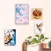 imageCupohus Unfinished Wood Boards Canvas for Painting 5 Packs 34 Deep Cupohus 8 x 8 Wooden Cradled Panels for Pouring Art Crafts Paints and More9 x 12