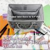 imageCupohus WaterResistant Art Organizer Tote Bag  Craft Storage Bag with Multiple Pockets and Handles for Artists Kids Students and More  GreyGrey