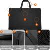 imageCupohus Waterproof Art Portfolio Bag 25quot x 37quot for 24quot x 36quot Artworks with Outer Pockets and Handle Student Carrying Storage Bag20 x 26