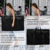 imageCupohus Waterproof Art Portfolio Bag 25quot x 37quot for 24quot x 36quot Artworks with Outer Pockets and Handle Student Carrying Storage Bag24 x 40 x 2
