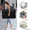 imageCupohus Waterproof Art Portfolio Bag 25quot x 37quot for 24quot x 36quot Artworks with Outer Pockets and Handle Student Carrying Storage Bag25 x 37
