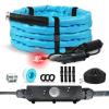 imageCupohus Heated RV Water Hose 100FT x 58quotID  Freeze Proof to 45 SelfRegulating Safe for Drinking Water  Prevents Frozen ampamp Burst Pipes for Winter Camping Easy Setup25FT Heated Water Hose