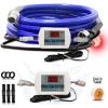 imageCupohus Heated Water Hose for RV 50FT  Adjustable Thermostat wRealTime Monitor ampamp Removable Controller 45 Freeze Protection for Winter CampingRV Travel RV Owners ampamp Outdoor EnthusiastsBlue