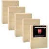 imageCupohus Unfinished Birch Wood Boards Canvas for Painting 5 Packs 34 Deep Cupohus 12 x 12 Wooden Cradled Panels for Pouring Art Crafts Paints and More8 x 10
