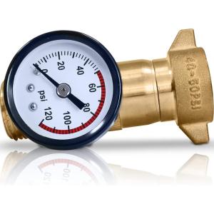 imageCupohus Heated RV Water Hose 100FT x 58quotID  Freeze Proof to 45 SelfRegulating Safe for Drinking Water  Prevents Frozen ampamp Burst Pipes for Winter Camping Easy SetupWater Pressure Regulator