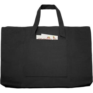 imageCupohus Waterproof Art Portfolio Bag 25quot x 37quot for 24quot x 36quot Artworks with Outer Pockets and Handle Student Carrying Storage Bag23 x 32 x 2